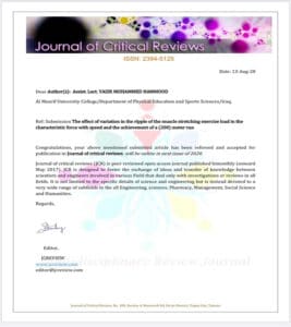 Published research in a global Journal