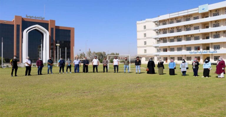 دورة التقوية للطلبة قسم التربية البدنية وعلوم الرياضة