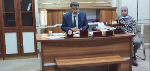 تم عقد مجلس قسم العلوم المالية والمصرفية اليوم الأربعاء الموافق 2021/3/17، برئاسة الأستاذ الدكتور(نزار ذياب عساف)