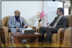 The Dean of Al-Qalam University Visited AUC