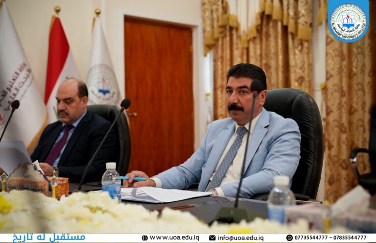 عقد مجلس كلية المعارف الجامعة جلسته الخامسة للعام الدراسي (٢٠٢٠ / ٢٠٢١)