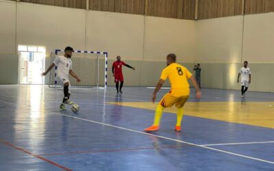 كلية المعارف الجامعة تستضيف بطولة دوري كرة الصالات فرع الانبار.