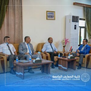 A Visit of the Engineers Syndicate Committee to Al-Maarif University College