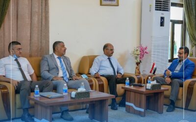 زيارة لجنة نقابة المهندسين الى كلية المعارف الجامعة