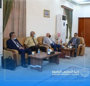 The Ministerial capacity Committee visits Al-Maarif University College