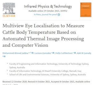 A paper has been published in “ Infrared physics and technology”