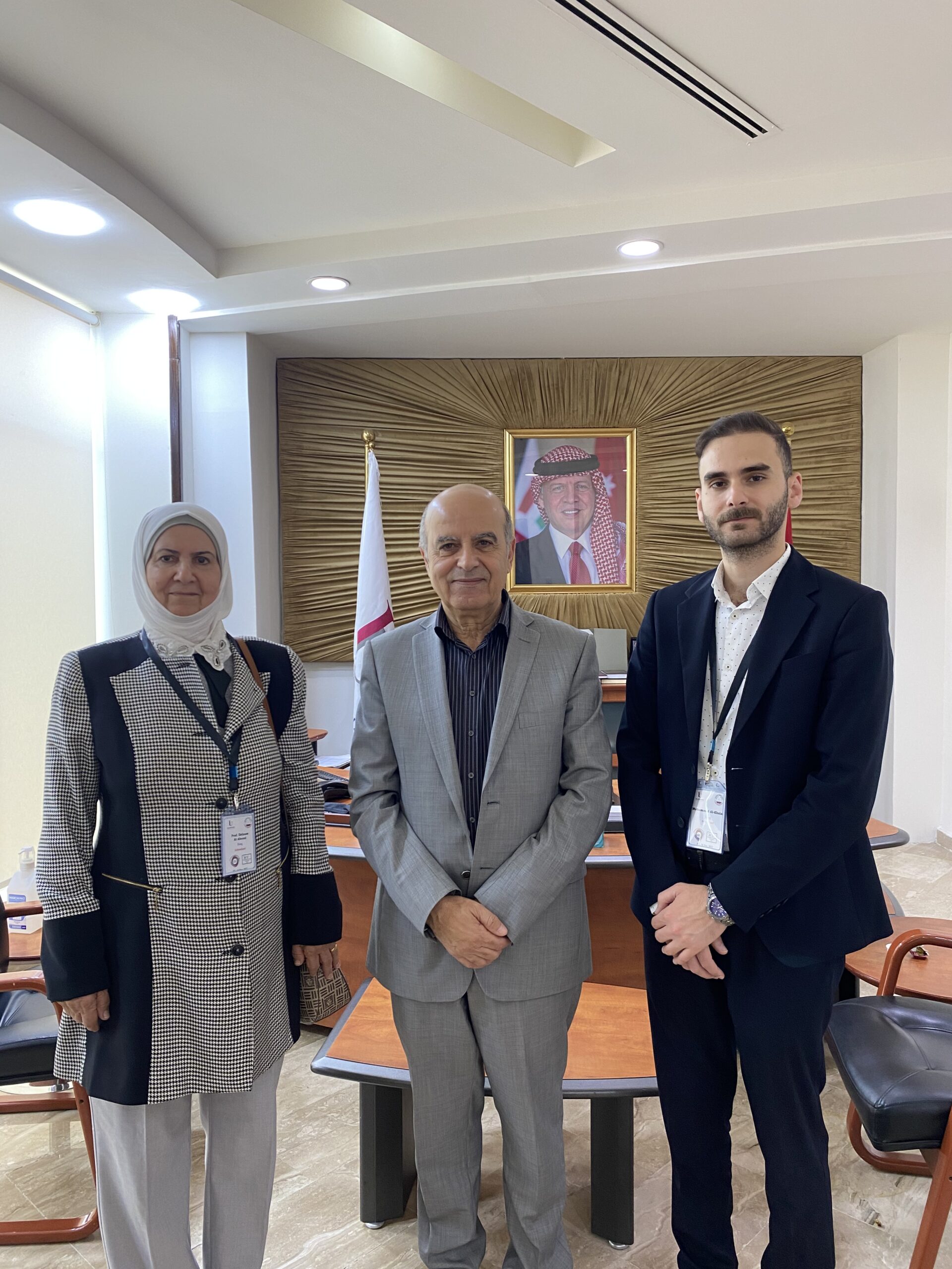 The visit of Al-Israa University – Amman – Jordan – كلية المعارف الجامعة