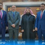 The Visit of the Dean of AUC to Al-Anbar University