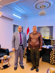 The Visit of the Delegation of the Civil Defense Directorate to AUC