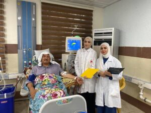 A Research Team Students of AUC at Dialysis Centers