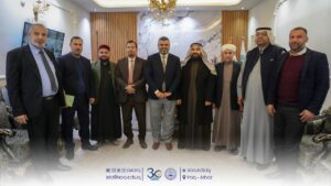 AUC Visited the Endowments Directorate in Al-Anbar