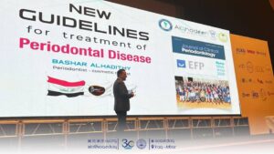 مشاركة علمية في المؤتمر العراقي الدولي الأول لزراعة الاسنان