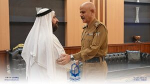 Rector of University of Al-Maarif Paid a Visit to Al-Anbar Police Command