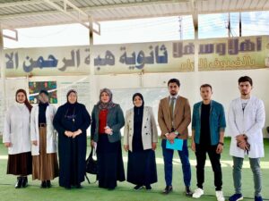 A Scientific Visit to High School of Hiba Al-Rahman by Several Students of College of Pharmacy