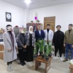 حملة تشجير لكلية الصيدلة
