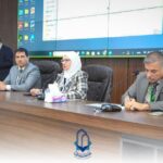 السيدة عميد كلية الصيدلة تترأس جلسة العلوم الصيدلانية في مؤتمر علمي بجامعة الأنبار