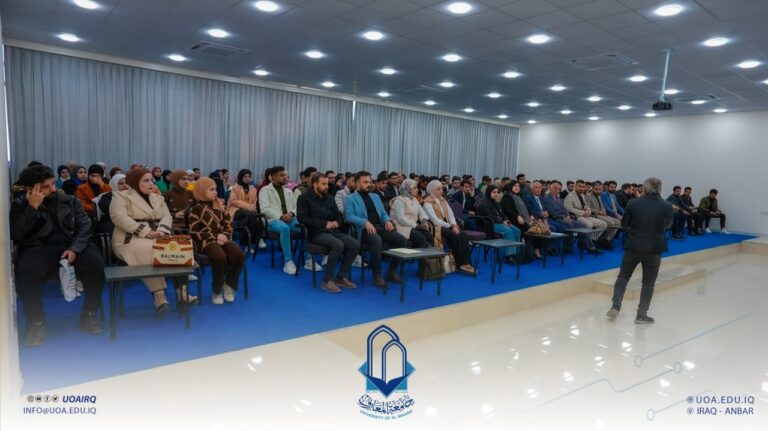 University of Al-Maarif Held a Joint Workshop with Al-Mawsuaa Centre for Iraqi Creativity in Al-Anbar