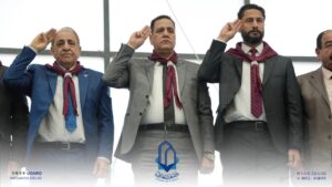 A Centralized Flag Raising at University of Al-Maarif