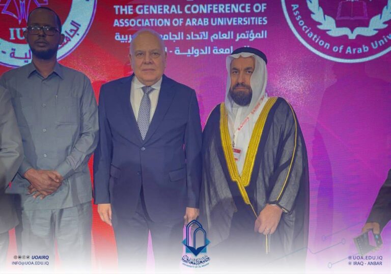 During the 57th Conference in Kuwait, Rector of University of Al-Maarif Met with the Secretary-General of AArU and Several University Rectors