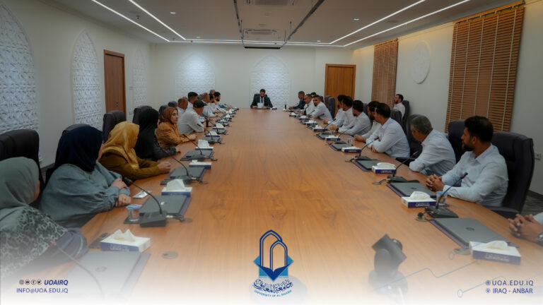 A Meeting with Campus Security Unit at University of Al-Maarif