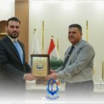 عميد كلية التقنيات الصحية والطبية في جامعة المعارف يلتقي عميد المعهد التقني – الجامعة التقنية الوسطى لبحث سبل التعاون