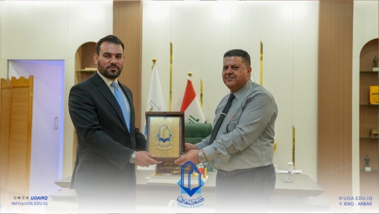 Dean of College of Health and Medical Techniques at University of Al-Maarif Visited Middle Technical University