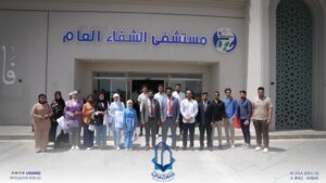 زيارة علمية إلى مستشفى الشفاء لطلبة كلية التقنيات الهندسية – قسم هندسة تقنيات الأجهزة الطبية