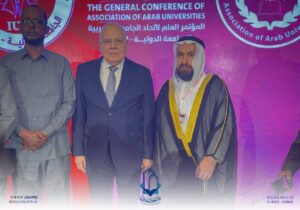 During the 57th Conference in Kuwait, Rector of University of Al-Maarif Met with the Secretary-General of AArU and Several University Rectors