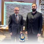 رئيس جامعة المعارف يزور رئيس جامعة بغداد ويبحثان سبل التعاون والتوأمة بين الجامعتين
