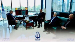 رئيس جامعة المعارف يزور جامعة الناجي في بغداد ويبحث آفاق التعاون العلمي بين الجامعتين