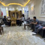 زيارة وفد جامعة المعارف إلى مديرية اتصالات ومعلوماتية الأنبار لتعزيز التعاون المشترك