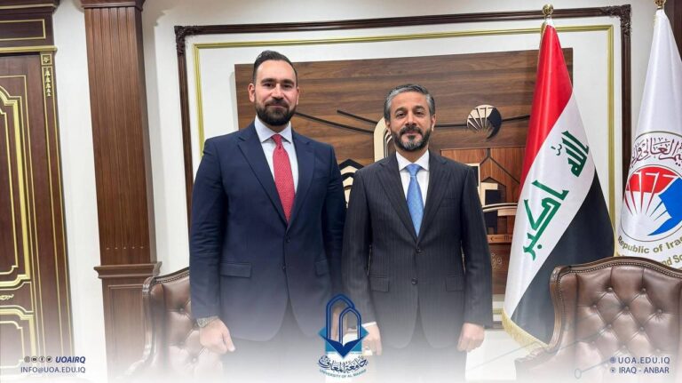 رئيس جامعة المعارف يلتقي وزير التعليم العالي لبحث سبل توظيف الذكاء الاصطناعي